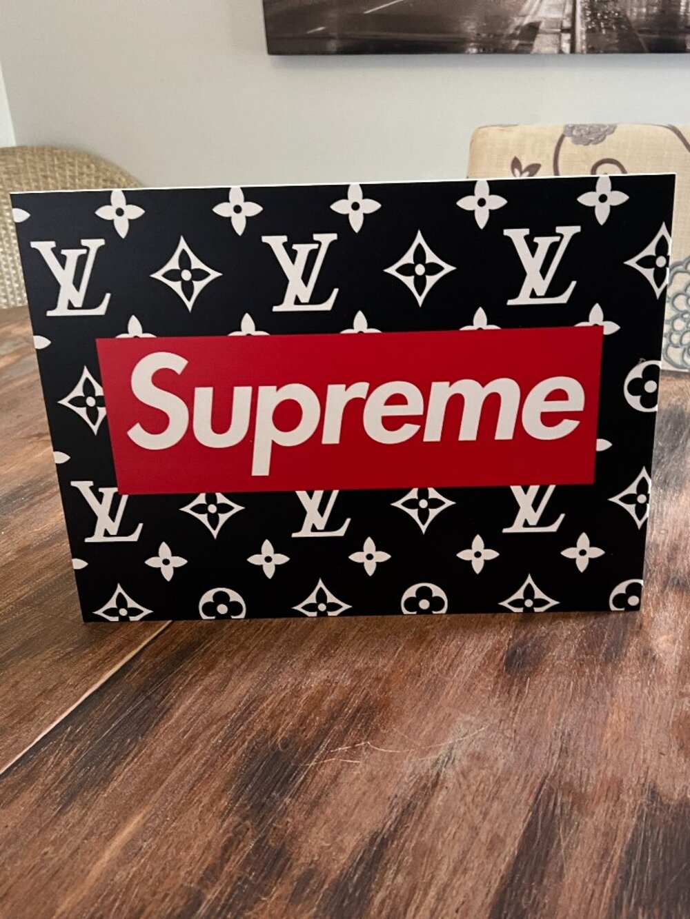 Supreme x Louis Vuitton 16x12 Landscape Print – Hypebeast Streetwear PVC Art